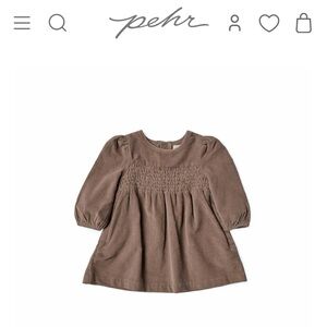 New with tags Pehr Corduroy Dress size 6-12 months